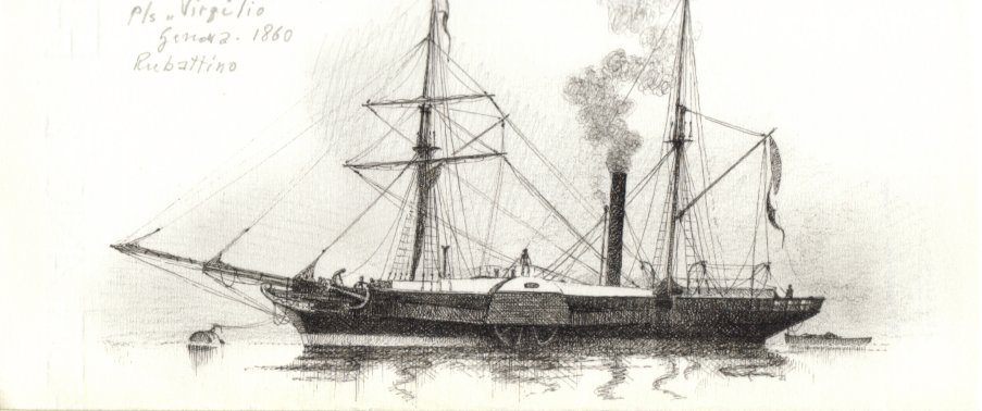 1860 - Piroscafo 'Virgilio'